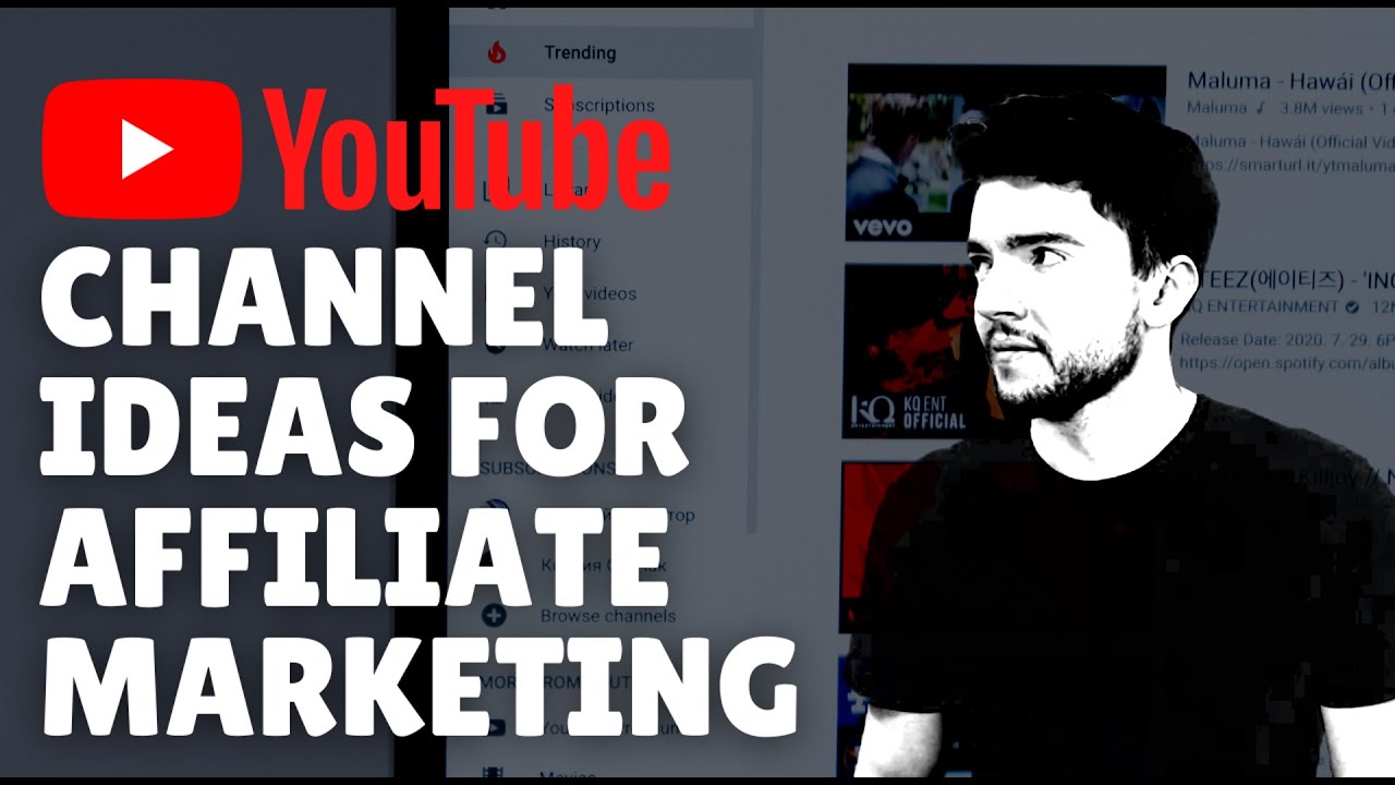 5 Affiliate Marketing YouTube Channel Ideas to Make Money Online